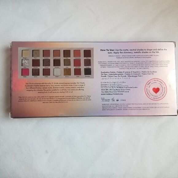 The Beauty Crop Oui Cherie Eyeshadow Palette - Picture 3 of 14